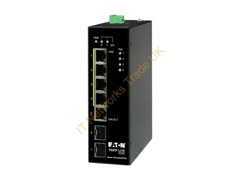 NGI-U05C2POE4 - Tripp Lite Ngi-U05C2Poe4 Network Switch Unmanaged Gigabit Ethernet (10/100/1000) Power Over Ethernet (Poe) Black
