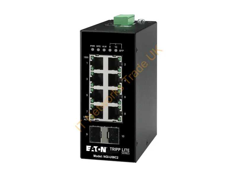 NGI-U08C2 - Tripp Lite Ngi-U08C2 Network Switch Unmanaged Gigabit Ethernet (10/100/1000) Black