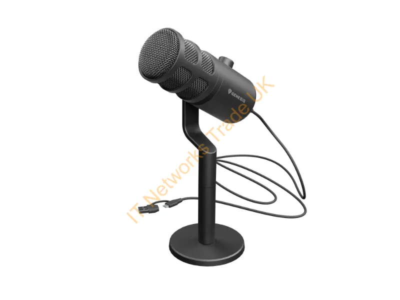 NGM-2168 - GENESIS Radium 350D Black PC microphone