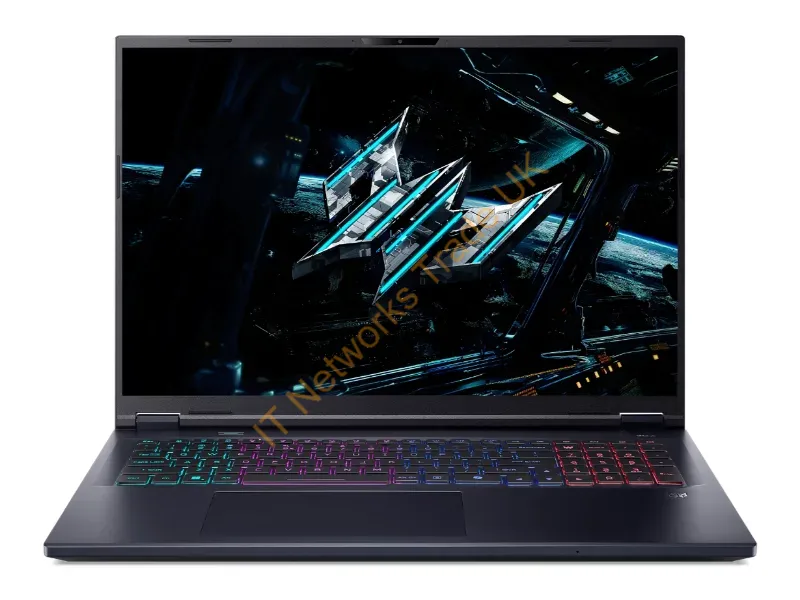 NH.U0HAA.002 - Acer Predator Helios Neo 18 Ai Phn18-72-92Y3 Intel Core Ultra 9 275Hx Laptop 18" Wqxga 16 Gb Ddr5-Sdram 1 Tb Ssd Nvidia Geforce Rtx 5070 Ti Wi-Fi 6E (802.11Ax) Windows 11 Home Black