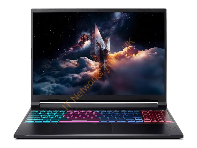 NH.U0ZAA.002 - Acer Nitro Anv16S-41-R27B Copilot+ Pc Amd Ryzen 7 260 Laptop 16" Wuxga 16 Gb Ddr5-Sdram 1 Tb Ssd Nvidia Geforce Rtx 5060 Wi-Fi 6 (802.11Ax) Windows 11 Pro Black
