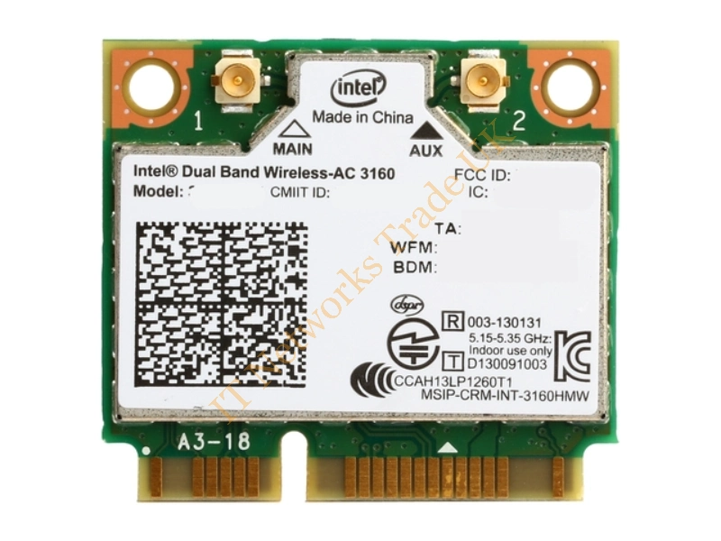 NI.10200.009 Acer Wireless LAN Card without Antenna for Aspire X1700