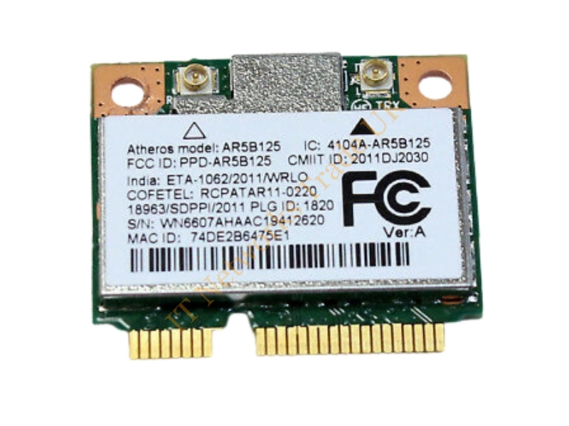 NI.10200.033 Acer Half Size Wireless LAN Mini Card Wireless LAN Card