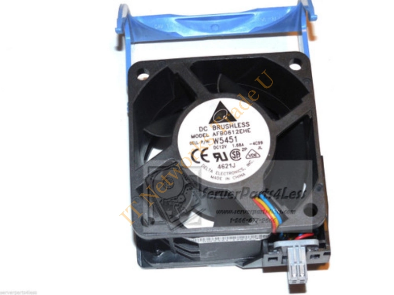 NJ266 Dell Fan Backplane for PowerEdge 2800 Cooling Fan