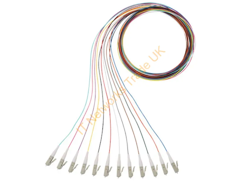 NKFPX1BN1NKM001 - Panduit Nkfpx1Bn1Nkm001 Infiniband/Fibre Optic Cable 39.4" (1 M) Lc Pigtail Om3 Aqua Color, Blue