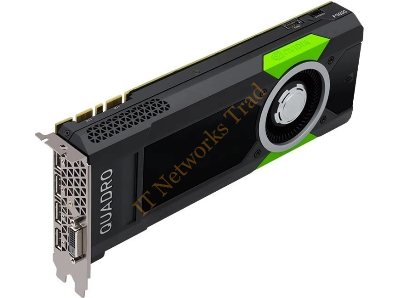 NKRW0 Dell nVidia Quadro P5000 16GB 4x DisplayPort Dual DVI-D Video Graphics Card