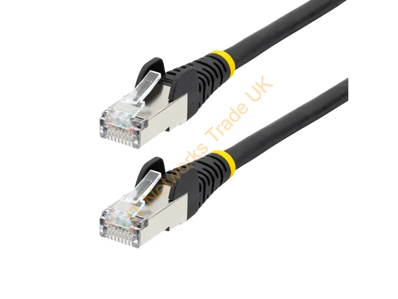 NLBK-75F-CAT6A-PATCH - Startech.Com Nlbk-75F-Cat6A-Patch Networking Cable Black 901.6" (22.9 M) S/Ftp (S-Stp)