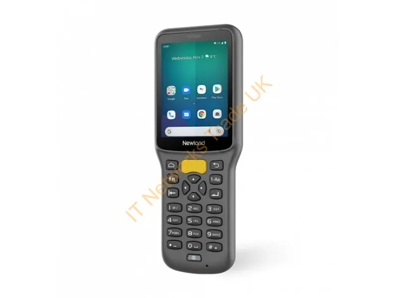 NLS-MT3752-W4 - Newland MT37 Baiji handheld mobile computer 7.11 cm (2.8") 320 x 240 pixels Touchscreen 155 g Black