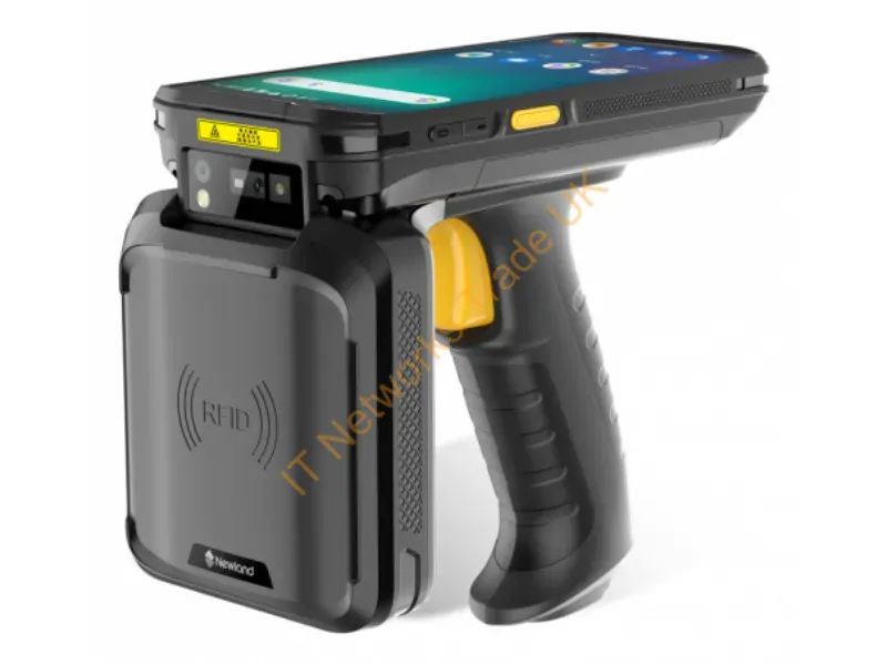 NLS-MT9356-W4-UHF1 - Newland MT93 Megattera Pro UHF handheld mobile computer 14 cm (5.5") 720 x 1440 pixels Touchscreen 665 g Black