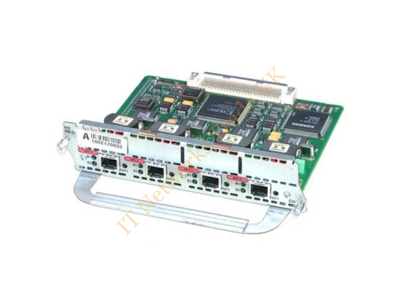 NM-4B-U Cisco 4-Port 128Kbps WAN ISDN Terminal Adapter Networking Accessory