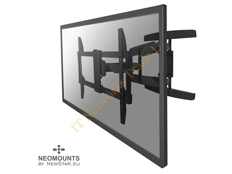 NM-W475BLACK - Newstar TV/Monitor Wall Mount (Full Motion) for 32"-65" Screen Black Monitor Accessory