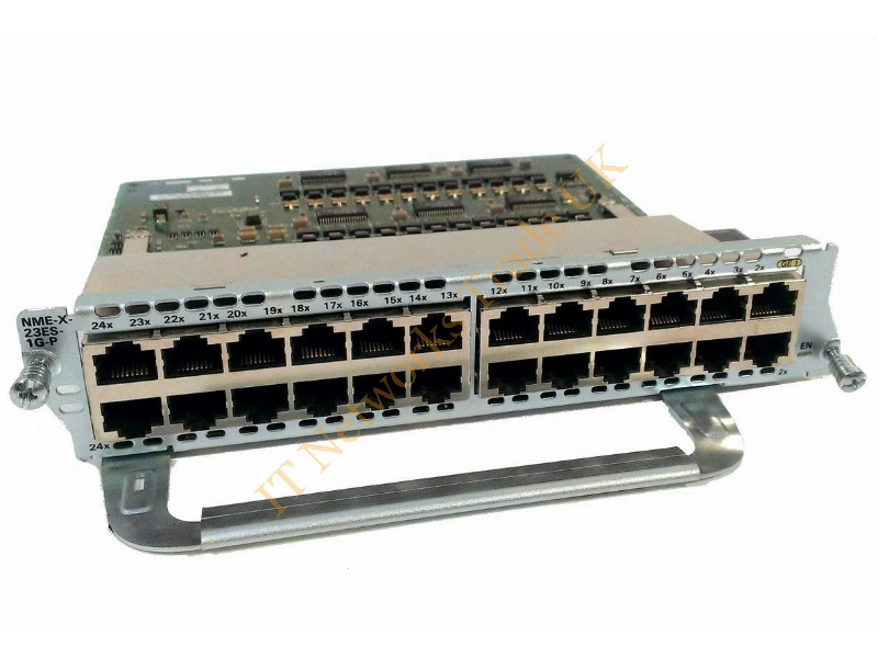 NME-X-23ES-1G Cisco Cisco 23-Port 23 x 10/100Base-T + 1 x GbE Network Module Switch Module