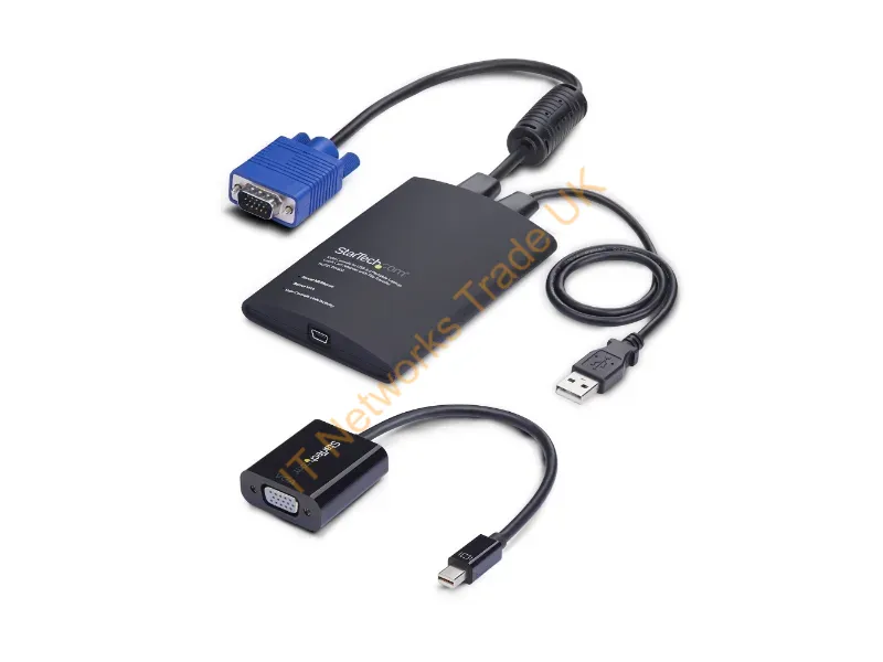 NOTECONS02-VGA-MDP - Startech.Com Notecons02-Vga-Mdp Kvm Switch Black