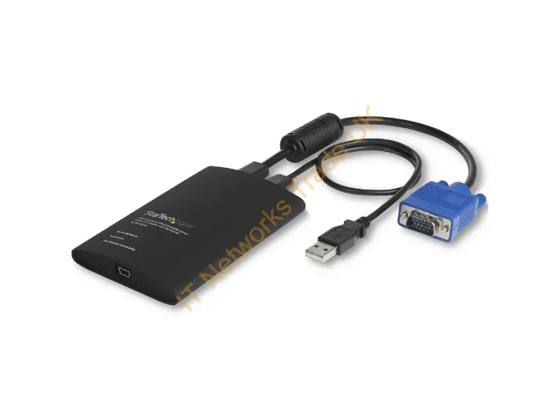 NOTECONS02 - StarTech.com USB Crash Cart Adapter with File Transfer & Video Capture KVM Switch