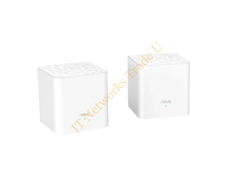 NOVAMW3(2-PACK) - Tenda MW3 Dual-band (2.4 GHz / 5 GHz) White network wireless router