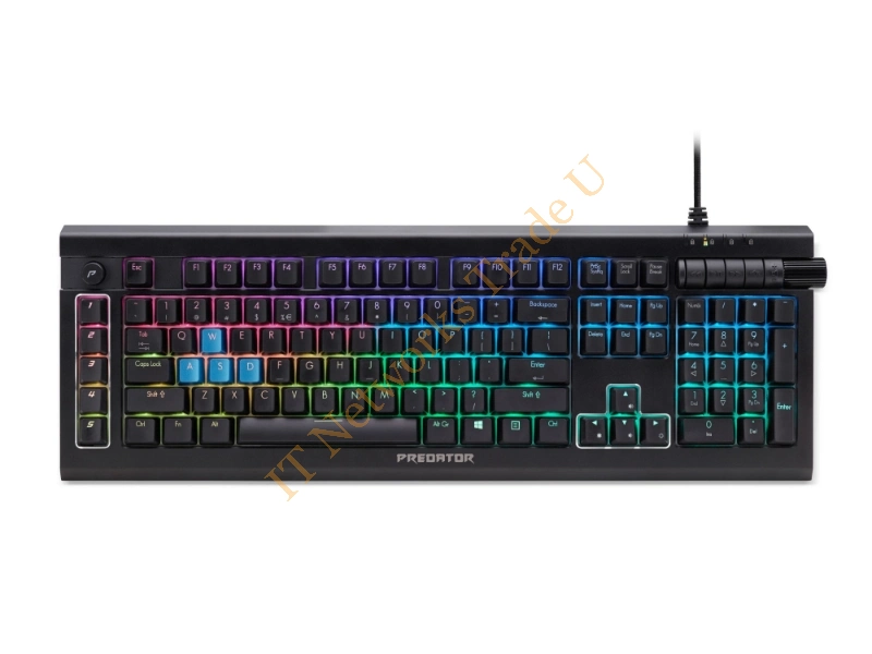 NP.KBD1A.01Q - Acer Predator Aethon 500 USB QWERTY Black Keyboards