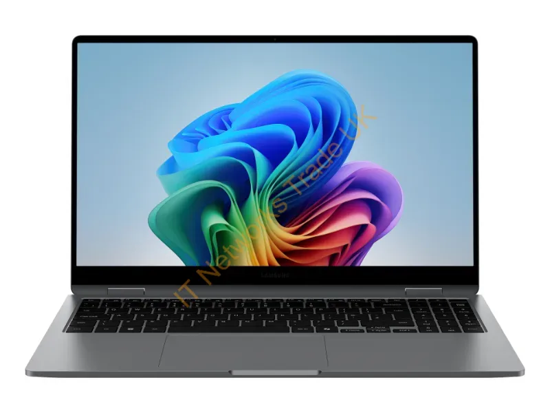 NP754QHA-KA1US - Samsung Galaxy Book5 360 Intel Core Ultra 5 226V Laptop 15.6" Touchscreen Full Hd 16 Gb Lpddr5X-Sdram 512 Gb Ssd Wi-Fi 7 (802.11Be) Windows 11 Pro Gray