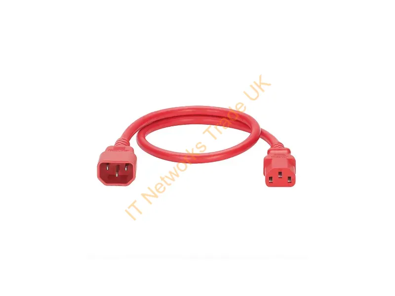 NPCA04-X - Panduit Npca04-X Power Cable Red 94.5" (2.4 M) Iec C14 Iec C13