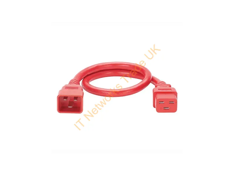 NPCB03-X - Panduit Npcb03-X Power Cable Red 70.9" (1.8 M) Iec C20 Iec C19