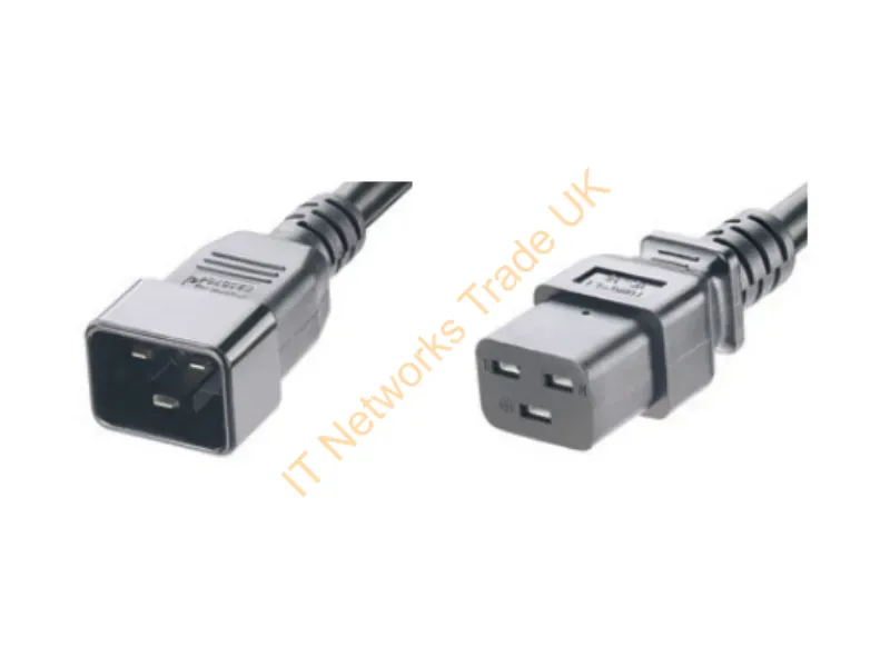 NPCB14-X - Panduit Npcb14X Power Cable Black 72" (1.83 M) C19 Coupler C20 Coupler