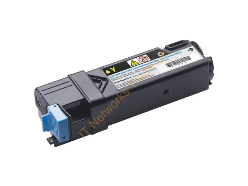 NPDXG Dell Yellow Toner Cartridge  Color Laser Printer 2150cdn / 2150cn