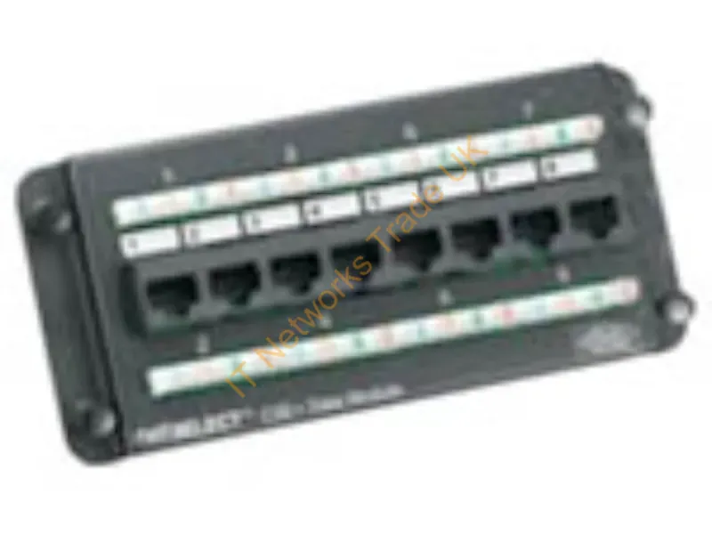 NSODM8C6 - Hubbell Premise Wiring Module, Netselect,C6,8P,Data