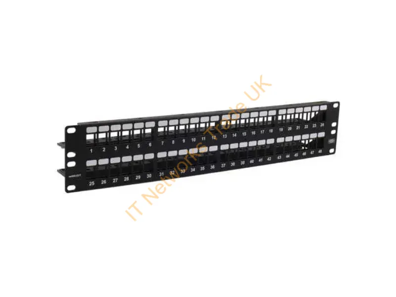 NSPJ48 - Hubbell Premise Wiring Patch Panels Unloaded Jack