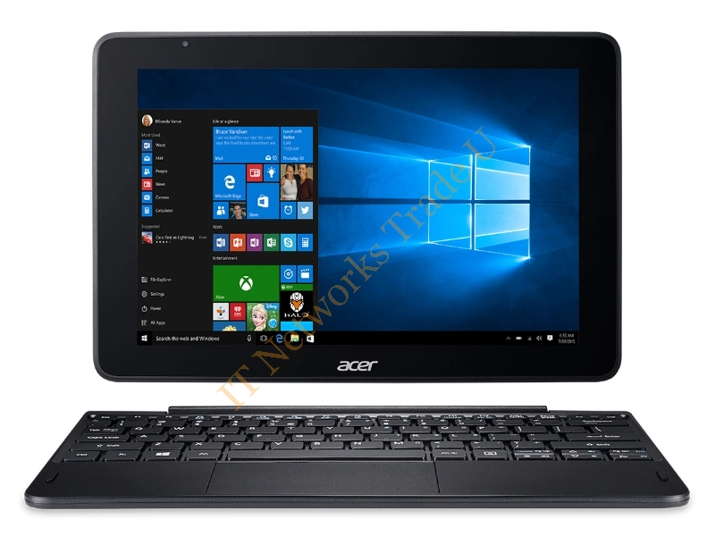 Acer One 10 S1003P-138U 1.44GHz x5-Z8350 IntelAtom 10.1" 1280 x 800pixels Touchscreen Black Hybrid (2-in-1) Laptop System