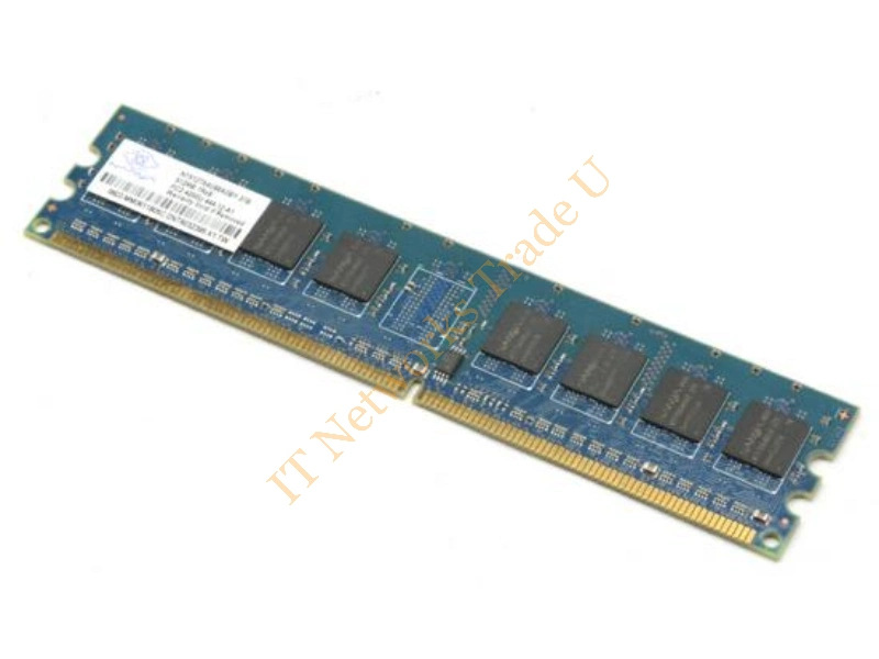NT2GT72U8PD6BD-AC Nanya 2GB DDR2-800MHz PC2-6400 ECC Fully Buffered CL5 240-Pin DIMM Dual Rank Memory Module Server Memory