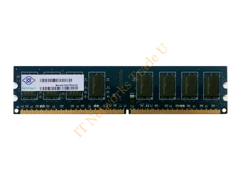 NT512D64S8HC0G-6K Nanya 512MB DDR-333MHz PC2700 non-ECC Unbuffered CL2.5 184-Pin DIMM Memory Module Desktop Memory