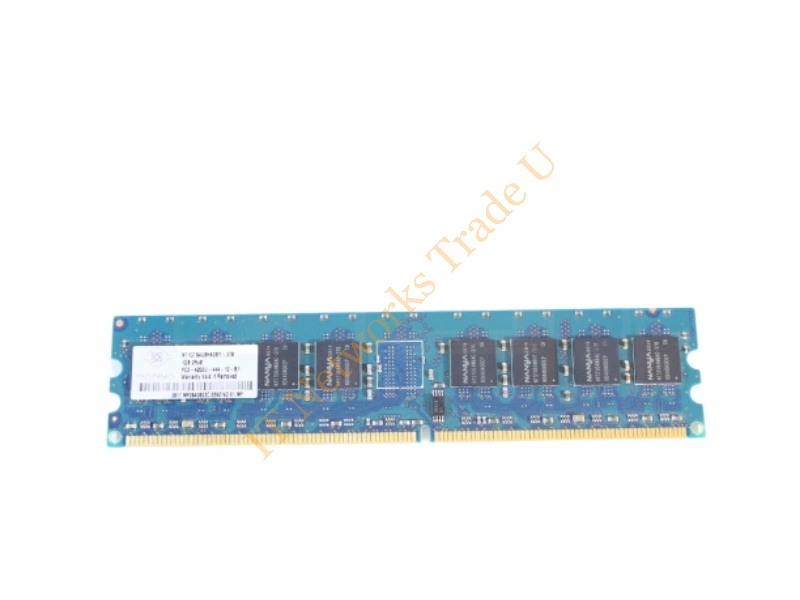 NT512T64UH4D0FY-3C Nanya 512MB DDR2-667MHz PC2-5300 non-ECC Unbuffered DIMM CL5 240-Pin DIMM Dual Rank Memory Module Desktop Memory