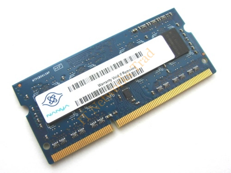 NT512T64UH8A1FN Nanya 512MB DDR2-667MHz PC2-5300 non-ECC Unbuffered CL5 200-Pin SoDimm Dual Rank Memory Module Laptop Memory