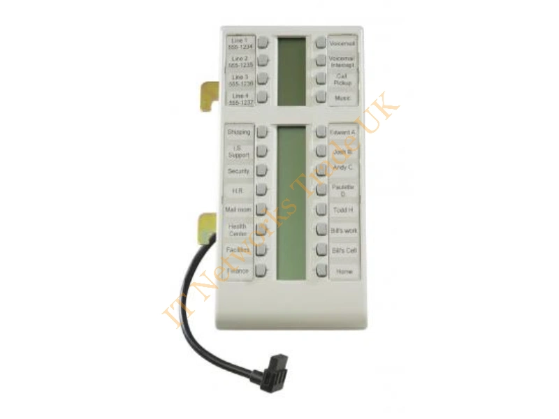 NT8B29AAAB Nortel Norstar T24 KIM Platinum Key Indicator Module Networking Accessory