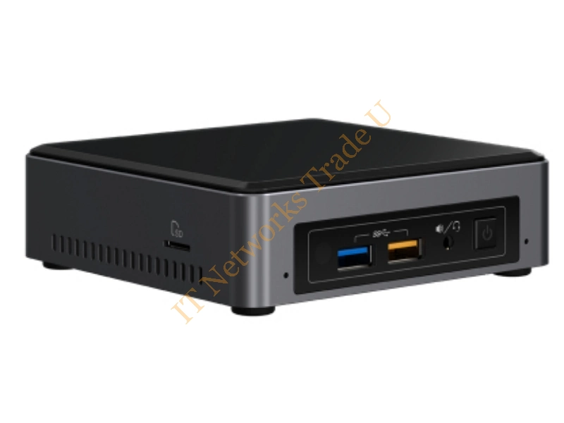 Intel NUC NUC7I3BNK BGA 1356 2.40GHz i3-7100U UCFF Black PC/workstation barebone