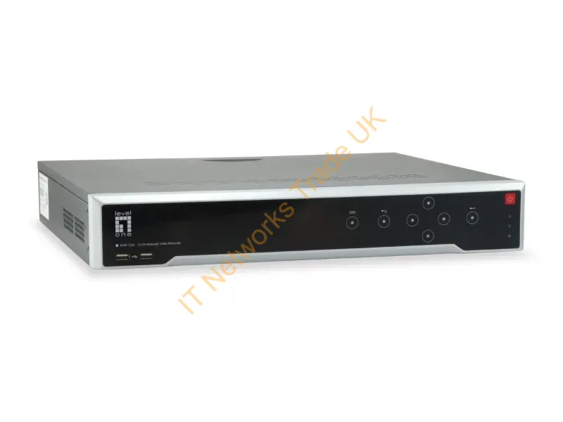 NVR-1332 - LevelOne NVR-1332 4-Bay Network Video recoder, H265
