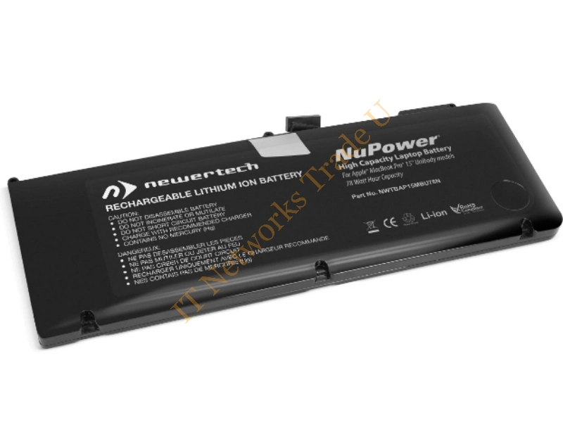 NWTBAP15MBU78N - NewerTech Lithium-ion, 78 Wh Lithium-Ion rechargeable battery Cable