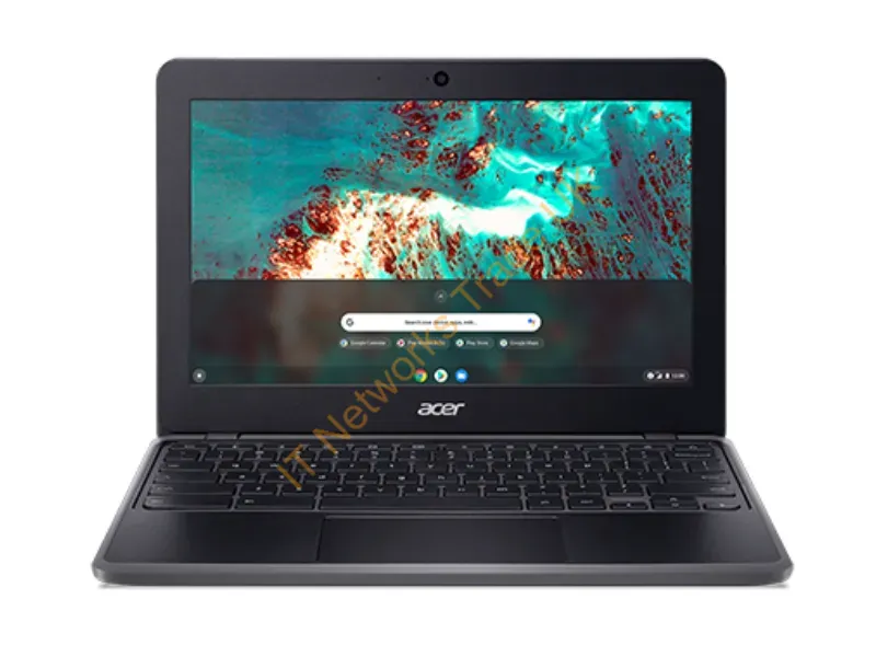 NX.A71AA.002 - Acer Chromebook C741Lt-S8Jv Qualcomm Kryo 468 11.6" Touchscreen Hd 4 Gb Lpddr4X-Sdram 32 Gb Flash Wi-Fi 5 (802.11Ac) Chromeos Black