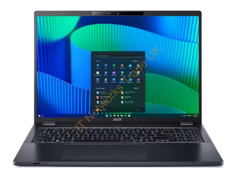 NX.B9AAA.001 - Acer Travelmate P4 Tmp416-53-59Nc Intel Core Ultra 5 125U Laptop 16" Wuxga 16 Gb Ddr5-Sdram 512 Gb Ssd Wi-Fi 6 (802.11Ax) Windows 11 Pro Blue