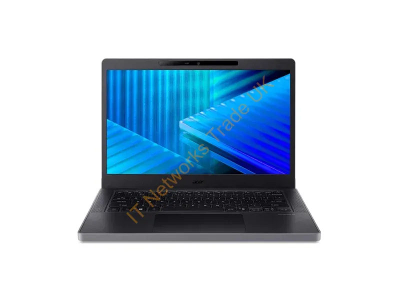 NX.BGQEK.004 - Acer TravelMate B5 14 TMB514-31-G2-TCO 180-degree hinge design Intel N-series N355 / up to 3.9 GHz Win 11 Pro Education Intel Graphics 8 GB RAM 128 GB SSD UFS 14" IPS 1920 x 1080 (Full HD) Wi-Fi 6E, Bluetooth shale black kbd: UK