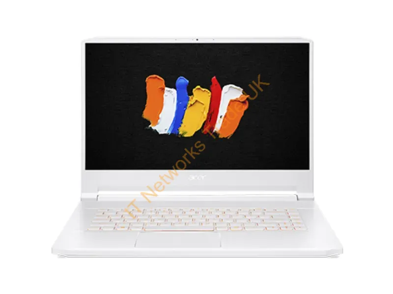 NX.C4KAA.001 - Acer Conceptd Cn715-71-73A9 Laptop 15.6" 4K Ultra Hd Intel Core I7 I7-9750H 32 Gb Ddr4-Sdram 1 Tb Ssd Nvidia Geforce Rtx 2080 Wi-Fi 5 (802.11Ac) Windows 10 Home White