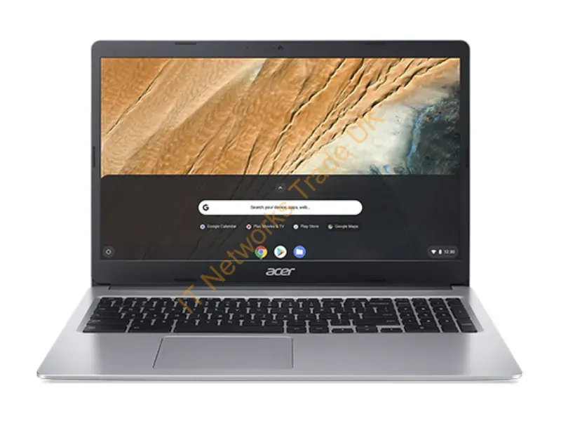 NX.HKBAA.002 - Acer Chromebook Nx.Hkbaa.002 Laptop Intel Celeron N4000 15.6" Touchscreen Hd 4 Gb Lpddr4-Sdram 32 Gb Flash Wi-Fi 5 (802.11Ac) Chromeos Silver