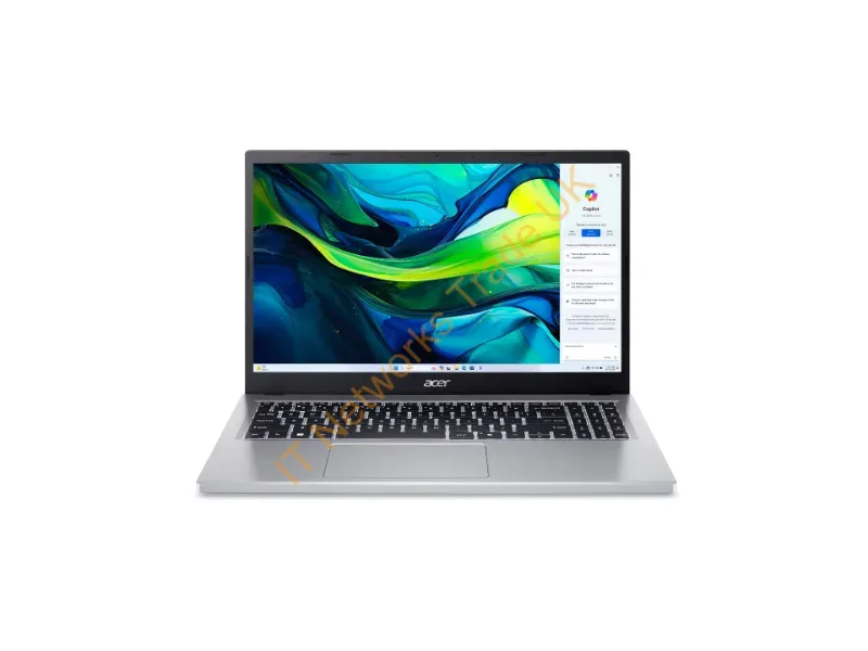 NX.J73AA.001 - Acer Aspire Go 15 Ag15-32P-39R2 Intel Core 3 N355 Laptop 15.6" Full Hd 8 Gb Ddr5-Sdram 128 Gb Ssd Wi-Fi 6 (802.11Ax) Windows 11 Home Silver