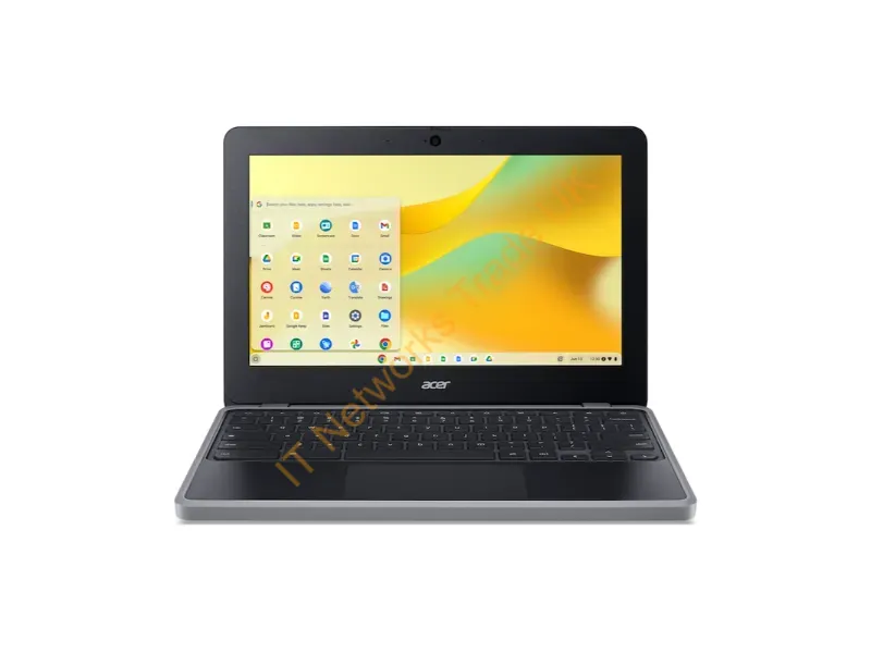NX.JHZAA.002 - Acer Chromebook C723-K1Jmna Mediatek 11.6" Hd 8 Gb Lpddr4X-Sdram 32 Gb Flash Wi-Fi 6 (802.11Ax) Chromeos Italian Black