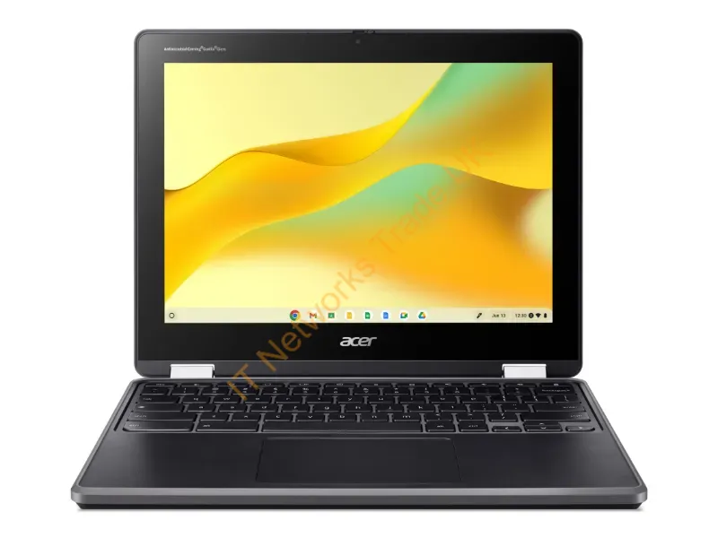 NX.KEDAA.001 - Acer Chromebook R756Tn-C01B Intel N N100 11.6" Touchscreen 4 Gb Lpddr5-Sdram 32 Gb Flash Wi-Fi 6E (802.11Ax) Chromeos Black