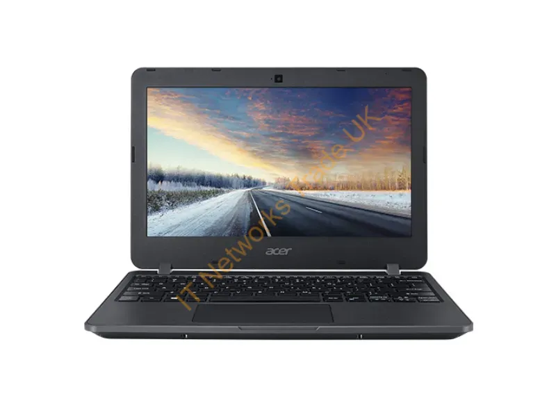 NX.VCGAA.006 - Acer Travelmate B Mb117-M-C37N Laptop 11.6" Hd Intel Celeron N3060 4 Gb Ddr3L-Sdram 128 Gb Ssd Wi-Fi 5 (802.11Ac) Linux Linpus Black