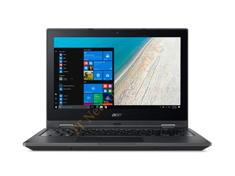 Acer TravelMate Spin B1 B118-RN-P31H 1.1GHz N4200 11.6" 1920 x 1080pixels Touchscreen Black Hybrid (2-in-1) Laptop System