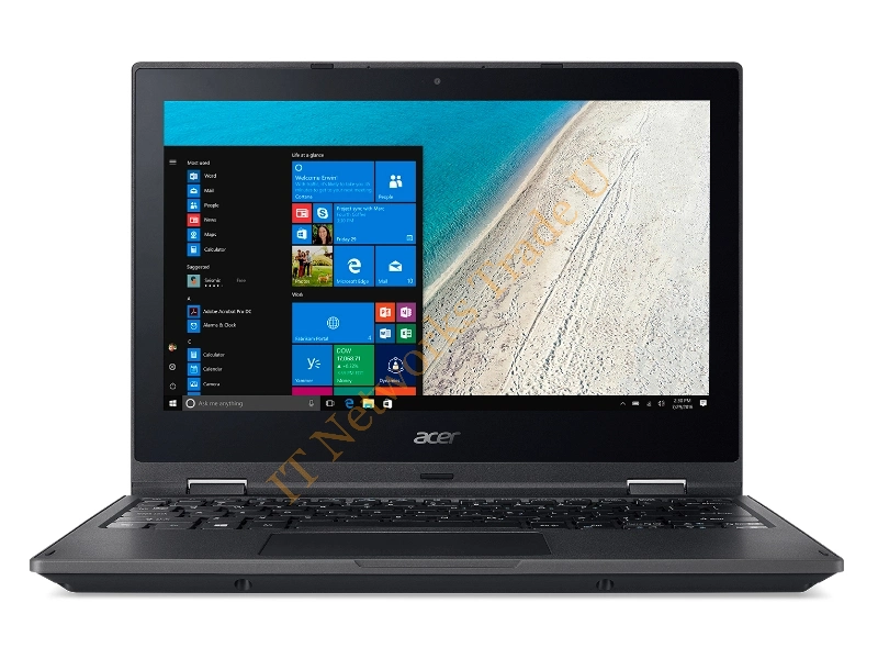 Acer TravelMate Spin B1 B118-RN-C4HX 1.10GHz N3450 IntelCeleron11.6" 1920 x 1080pixels Touchscreen Black Hybrid (2-in-1) Laptop System