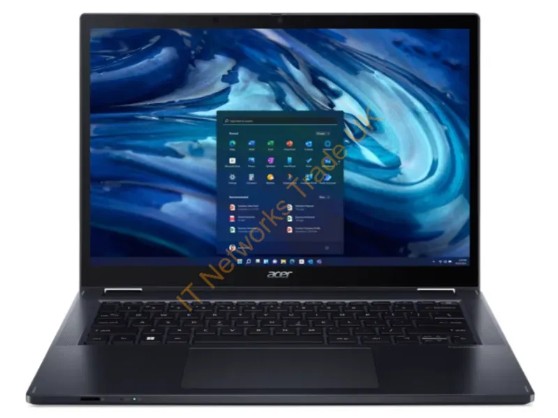 NX.VUTAA.002 - Acer Travelmate Tmp414Rn-41-R6Ek Amd Ryzen 5 Pro 6650U Hybrid (2-In-1) 14" Touchscreen Wuxga 16 Gb Ddr5-Sdram 512 Gb Ssd Wi-Fi 6 (802.11Ax) Windows 11 Pro Blue