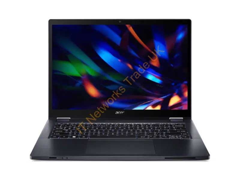 NX.VZQAA.007 - Acer Travelmate P4 Tmp414Rn-53-564W Intel Core I5 I5-1335U Hybrid (2-In-1) 14" Touchscreen Wuxga 16 Gb Ddr4-Sdram 512 Gb Ssd Wi-Fi 6E (802.11Ax) Windows 11 Pro Education Blue