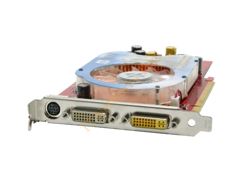 NX7600GT-VT2D256E MSI GeForce 7600GT 256MB DDR3 Memory TV-out Dual DVI Connector VIVO + HDTV Connector Video Graphics Card